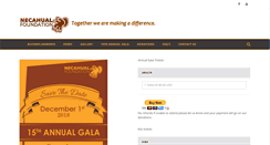 Desktop Screenshot of necahual.org